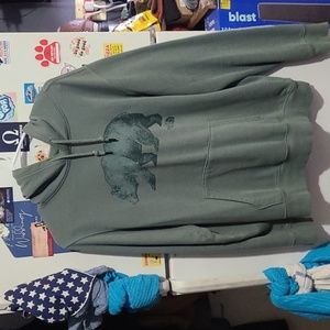 Men's North face hoodie